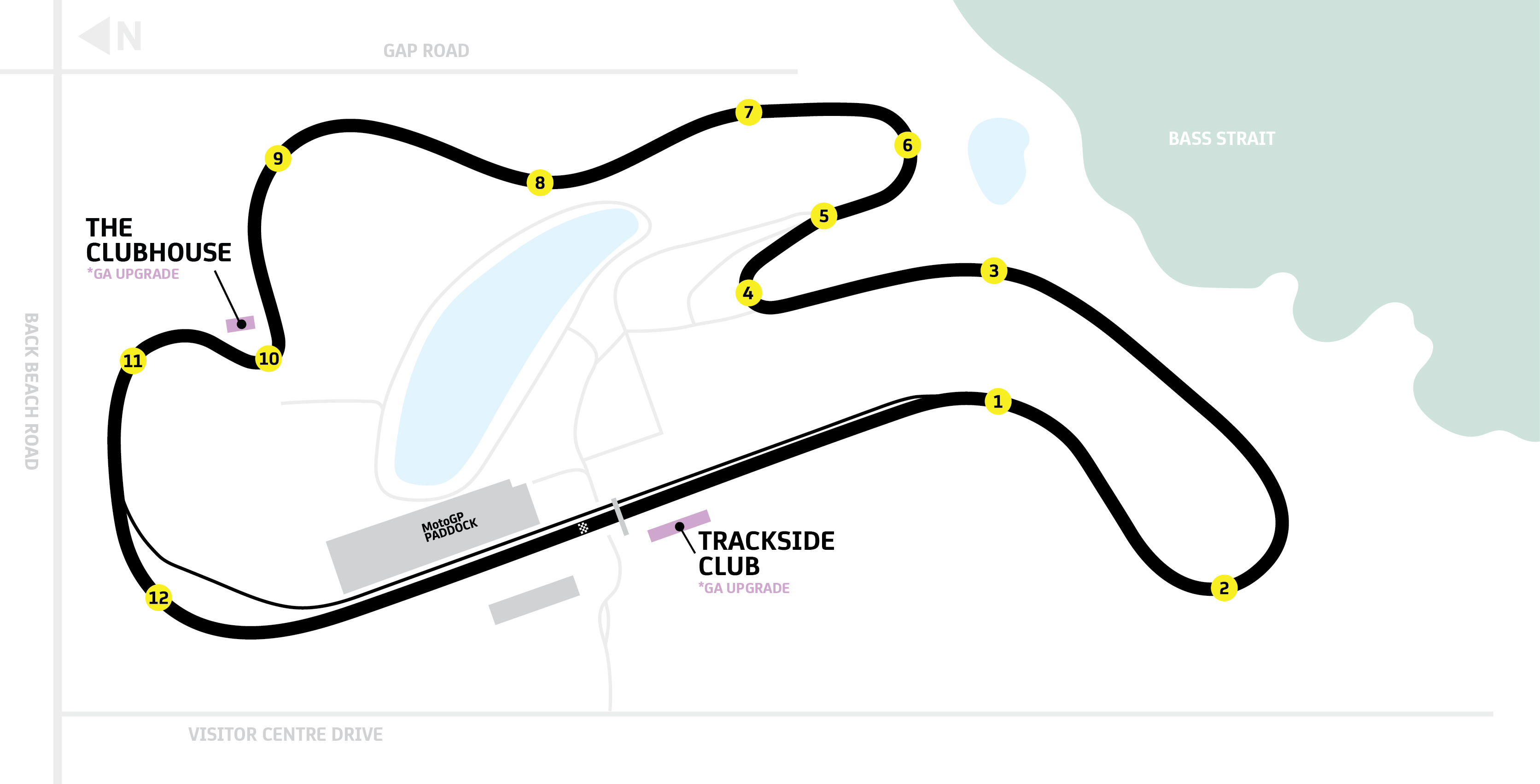 General Admission Map