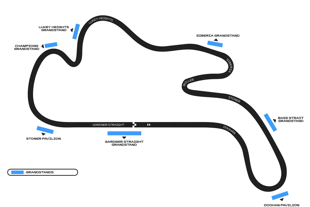 FOR MB25 PRODUCT MAP GRANDSTAND
